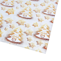 Бумага упаковочная глянцевая «Все исполнит Новый год», 70 х 100 см