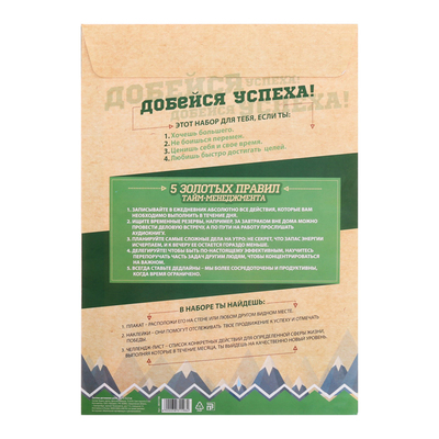 Система достижения целей "Добейся успеха"