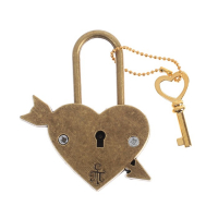 Замок резной «Вместе навсегда» сердце, 4,5 х 8 см