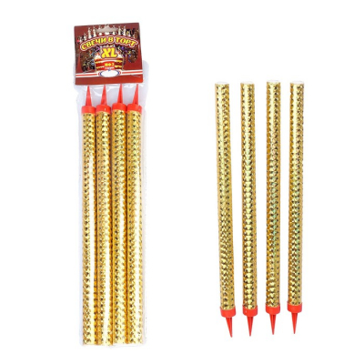 Тортовая  свеча "Фонтаны" 25см., 1 шт