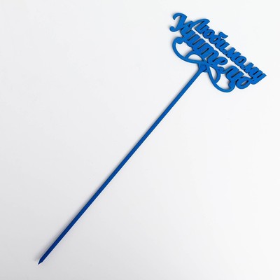 Топпер "Любимому учителю", цена за 1 шт, микс Дарим Красиво