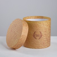 Подарочная коробка круглая «Мрамор», 15 × 15 см