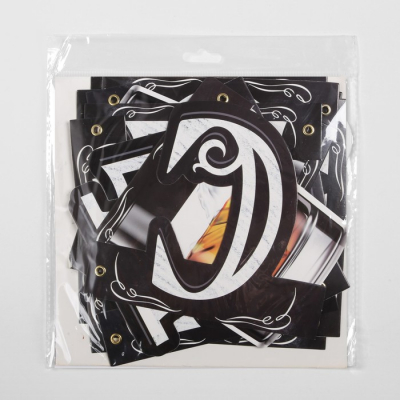 Гирлянда на люверсах "С Днем Рождения", (Jack Daniel