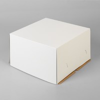 Кондитерская упаковка без печати, 30 х 30 х 19 см
