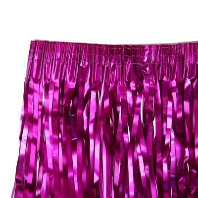 Юбка, 40 см, на липучке, цвет розовый