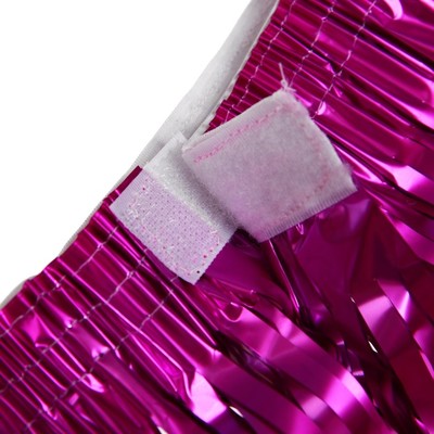 Юбка, 40 см, на липучке, цвет розовый