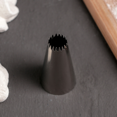 Насадка кондитерская «Французская звезда», d=2,5 см, вых.1,5 см