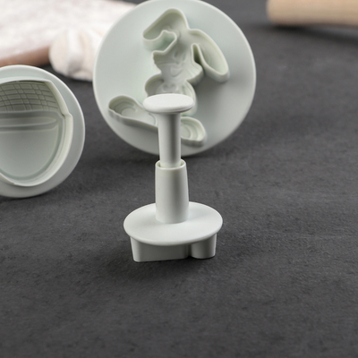 Набор плунжеров кондитерских Доляна «Кролик», 3 шт: d=3,5/5/6,5 см, h=5 см