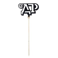 Топперы Ассорти «С ДР», чёрные, МИКС