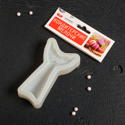 Молд кондитерский Доляна «Хвост русалки», 9,5×5,5×2 см