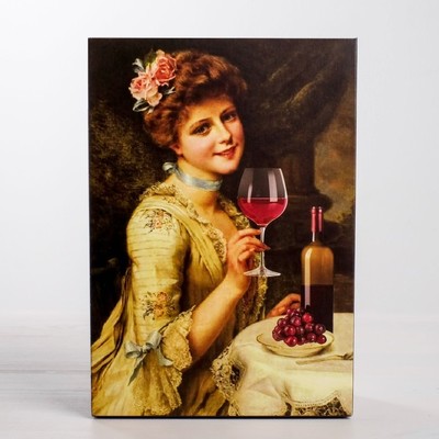 Коробка складная «Вино», 16 × 23 × 7.5 см