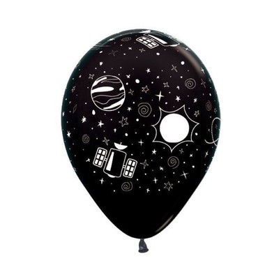 Шар латексный 12" «Космос», металл