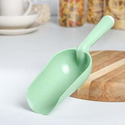 Совок для сыпучих продуктов № 1, цвет голубой