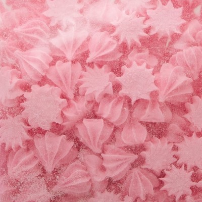 Сахарные кондитерские изделия "Мини-безе", розовые, 50 г