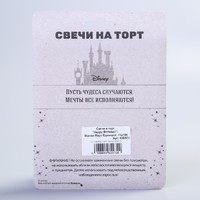 Свеча в торт «Happy Birthday!», Минни Маус Единорог, 74 х 100 мм