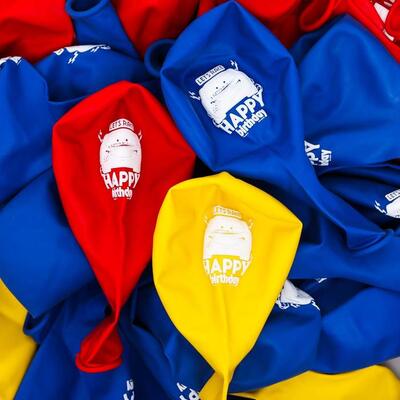 Воздушные шары "С Днем Рождения", Тачки, 