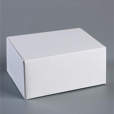 Коробка самосборная "Белый" 14,5 х 11,5 х 7см