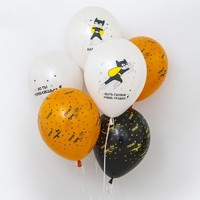 Шар латексный 12" "Настоящий Супергерой" МИКС, пастель, 5 ст