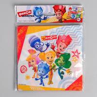 Салфетки «Фиксики», набор 12 шт.