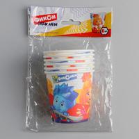 Стаканы «Фиксики», 190 мл, набор 6 шт.