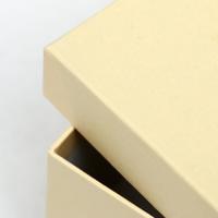 Набор коробок 5 в 1 "Кремовый холст", 12 х 12 х 9 - 6 х 6 х 3 см