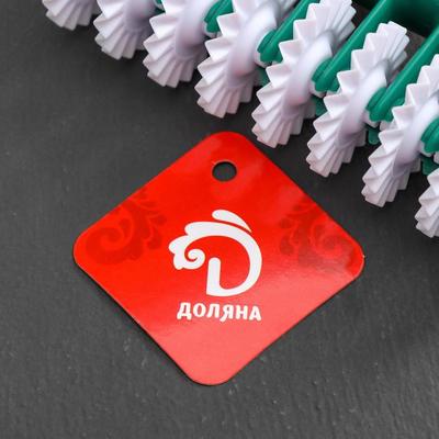 Валик для нарезки теста фактурный KONFINETTA «Сладость», 14×17×4 см