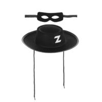 Набор: шляпа, маска Зорро, фетр