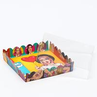 Коробочка для печенья, "Pop-art", 15 х 15 х 3 см
