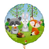 Шар фольгированный 17" "Волшебный лес", круг