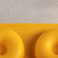 Форма для выпечки Доляна «Пончики», 29×17 см, 8 ячеек (d=6 см), цвет МИКС