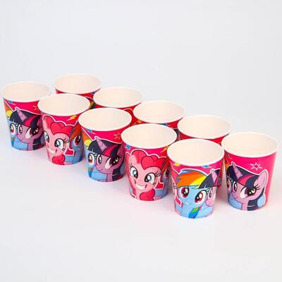 Стакан бумажный "С Днем Рождения", My Little Pony