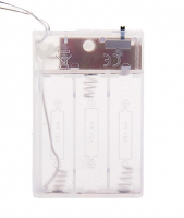 Гирлянда "Метраж" 3 м,батар., с насад."Шишки 3D",Н.С.LED-20-3,6V, (АА*3 шт. не в комл) МУЛЬТИ