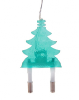 Гирлянда с насадкой “Шишка большая” 5 м, 20 лампочек, РАЗНОЦВЕТНАЯ