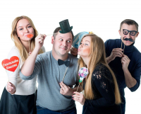 Набор фотобутафории "Свадебный", 9 предметов