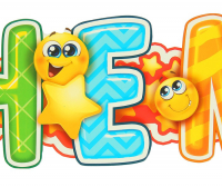 Гирлянда "С Днем Рождения" (смайл)