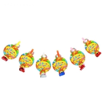 Язычок-кругляш D-7 см "С Днем Рождения!"