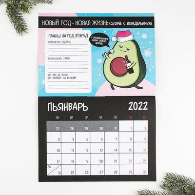 Календарь-планинг «Жизненный», 29,5 х 21,5 см