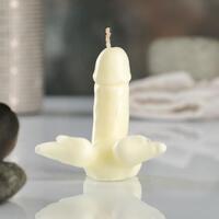 Свеча фигурная "Фаворит с крыльями" молочное 7,5см