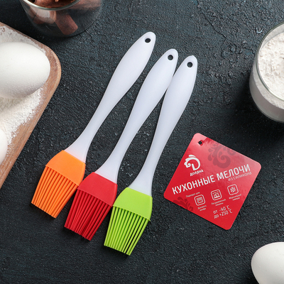 Кисть Доляна «Фобос», 17 см, цвет МИКС