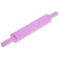 Скалка кондитерская «Рельеф», 37 см, фактурная