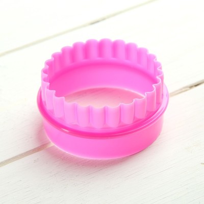 Набор форм для печенья Доляна «Волна», 5 шт, цвет МИКС