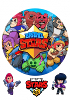 Съедобная картинка "Brawl Stars" Бравл Старс №4