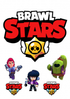 Съедобная картинка "Brawl Stars" Бравл Старс №8