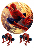 Съедобная картинка "Человек паук" №2