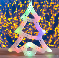 Фигура "Елка" 38х32 см, пластик, 40 LED, 240V МУЛЬТИ