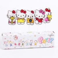 Свечи "Hello Kitty", фигурки