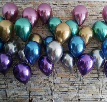Воздушный шар "Хром" 12" ассорти