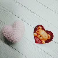 Валентинка и сердце ручной работы №2