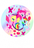 Съедобная картинка "My Little Pony" №4