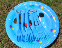 Набор посуды для праздника "Микки Маус" 